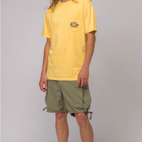 PARKS PROJECT High Desert Vibes Sun Pocket Tee. Yellow.  Unisex XL - Picture 15 of 15